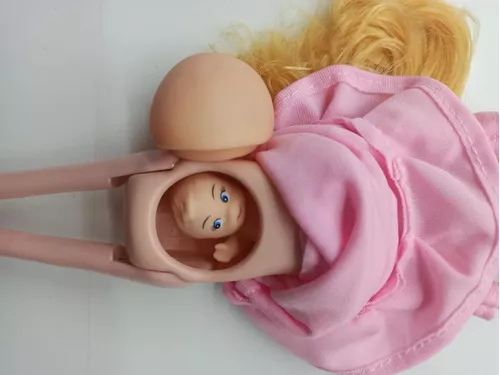 Boneca barbie gravida com bebe: Com o melhor preço