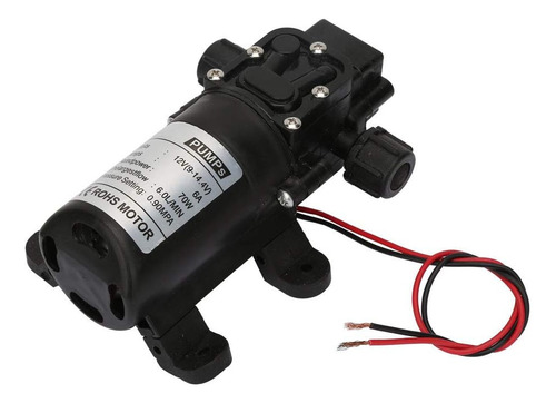 Bomba Eléctrica De Alta Presión, Cc 12 V, 70 W, 6 L/min, Bom