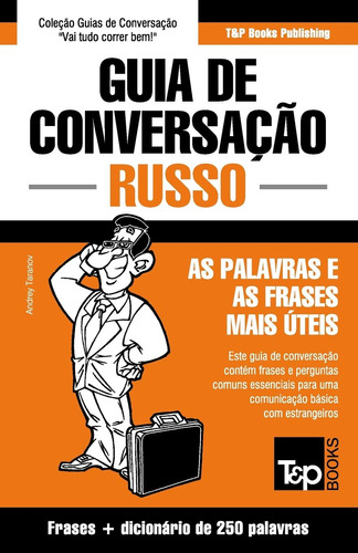 Guia De Conversação Português-russo E Mini Dicionário 250 Pa