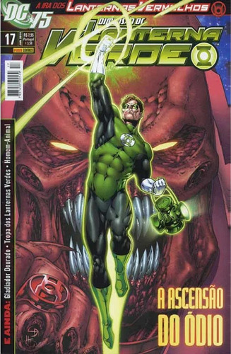 Dimensão Dc Lanterna Verde 17 Comics Super Heróis Quadrinhos