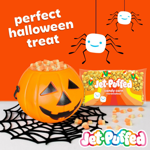 Jet-puffed Candy Corn Marshmallows Malvaviscos Halloween Imp