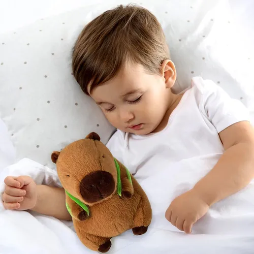Capybara Plush With Turtle Backpack, 20cm Soft Kapibara | MercadoLivre