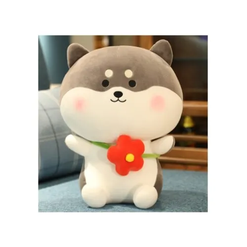 Red husky plush 2025