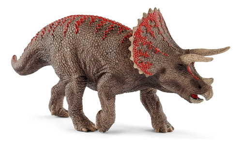 Schleich Triceratops Niño Dinosaurio Herbívoro Café Juguete