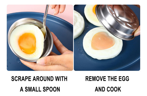 Molde Para Huevos Al Vapor De Acero Inoxidable P, Herramient