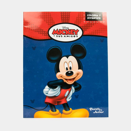 Libro Colorea Y Diviértete  Mickey Y Sus Amigos