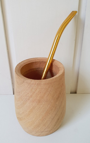 Mate De Madera Algarrobo Laura Craft