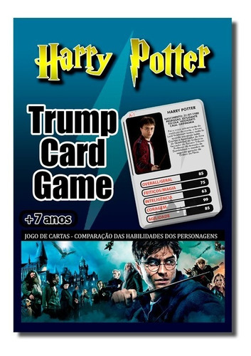 Jogo De Cartas - Harry Potter - (estilo Super Trunfo)