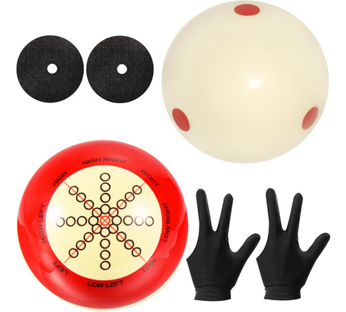 Practica Bola De Billar Accesorio Entrenamiento Tiro De Taco