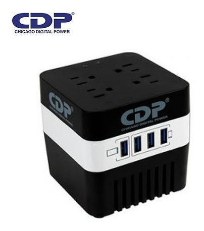 Regulador Cdp 600 Ru Avr604 4 Usb De Recarga 4 Contactos