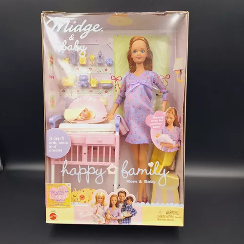 Barbie grávida midge + bebê + kit - Hobbies e coleções - Santa