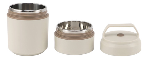 Tarro Aislante Para Alimentos De Acero Inoxidable De Doble C