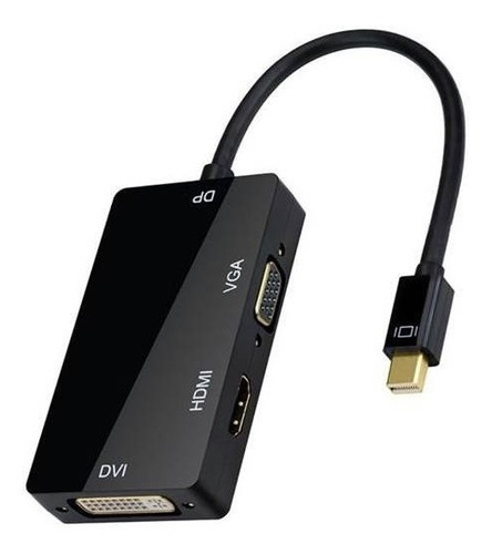 Adaptador Conversor Mini Display Port A Hdtv Vga Dvi 