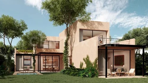 Encantadora Nueva Casa En Lote Residencial En La Riviera Maya