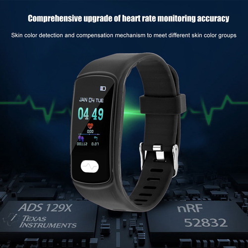 Pulsera Inteligente Deportiva Con Pantalla A Color De Frecue