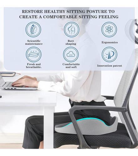 Cojín De Asiento De Oficina, Cojines De Espuma Viscoelástica