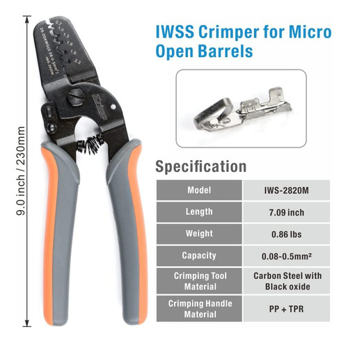 Herramientas De Crimpado Icrimp Mini Micro Open Barrel...