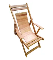 Comprar Silla Perezosa 3 Tiempos En Madera  Púlida Terraza