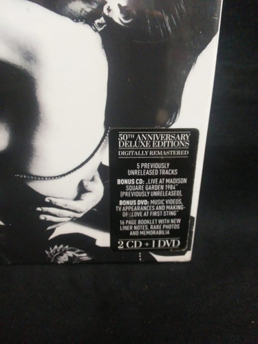 Imagem 2 de 4 de Cd Box Scorpions-love At First Sting Importado 2cds+dvd Novo