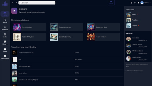 Script Php - Site De Streaming De Música, Podcast E Rádio.