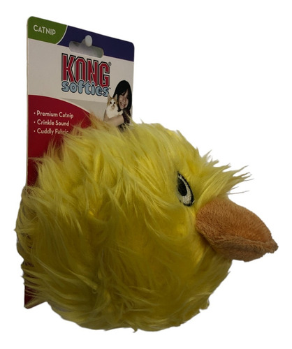 Juguete Para Gato Kong Softies Pato Felpa Suave Con Catnip