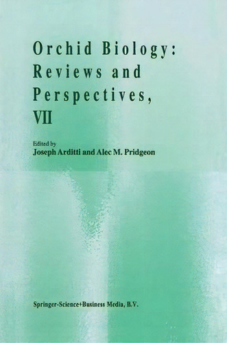 Orchid Biology, De J. Arditti. Editorial Springer, Tapa Blanda En Inglés
