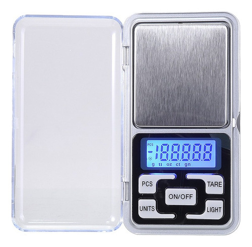 Balanza Digital Mini Bolsillo Con Precisión De 0,1g A 500g 