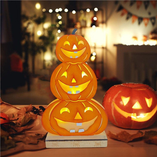 Lámpara De Calabaza De Halloween, Decoración De Calabaza,