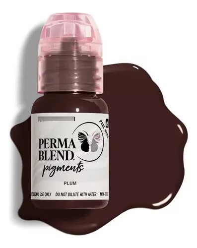 Permablend Plum Pigmento Para Maquillaje Permanente Labios