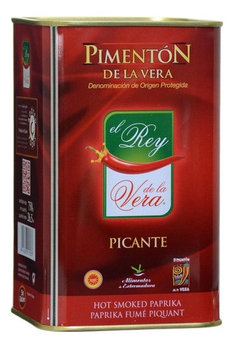 Spicy Hot Smoked Paprika (pimenton) From Spain 750g