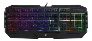 Teclado Gamer Hp Usb Con Pad Numérico Windows Mac Membrana