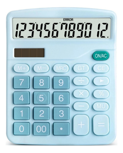 Calculadora 12 Digitos De Escritorio Mesa Comercial Escolar