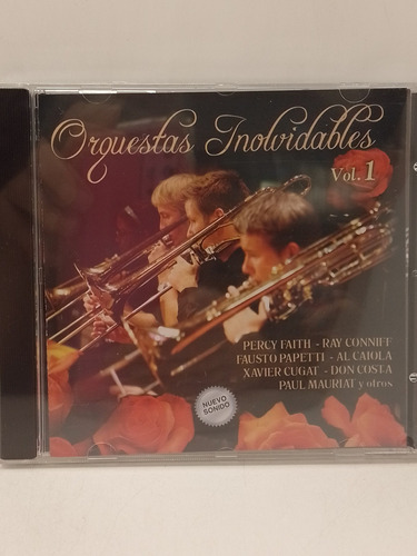 Orquestas Inolvidables Vol.1 Cd Nuevo  Disqrg