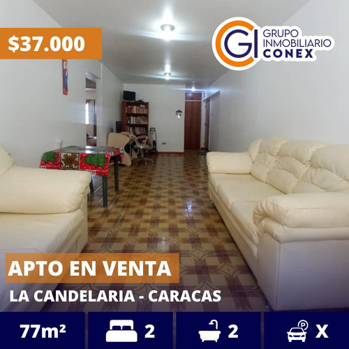 Se Vende Apartamento 77m2 2h/2b/0p La Candelaria 7315