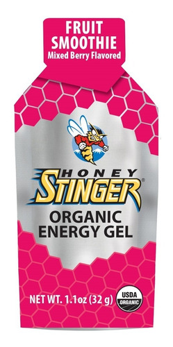 24 Unidades De Gel Energía Orgánica Honey Stinger Batido