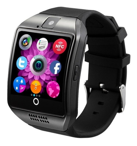 Relógio Smartwatch Q18 Funções Bluetooth Android Celular