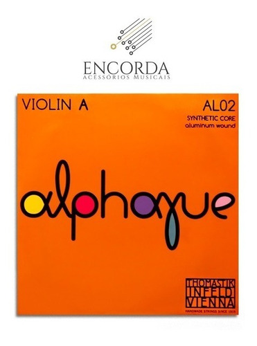 Cuerda La Para Violín 4/4 Thomastik Alphayue AL02