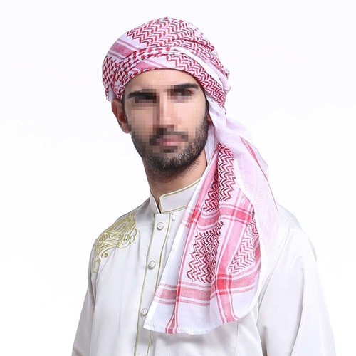 Diadema140 *140 Cm Para Hombres Musulmanes Turbante Árabe