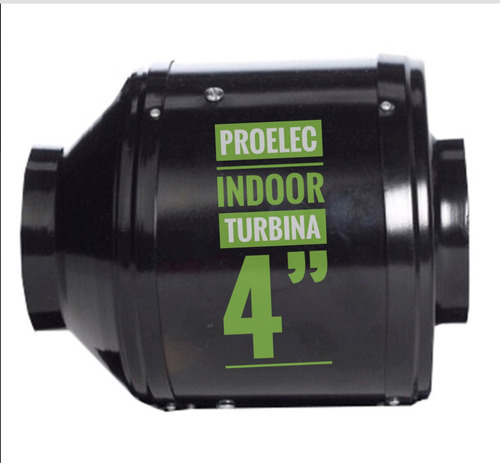 Turbina Extractor Lineal 4'' Calor Olor Indoor Gtia 