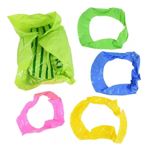 Juego Inflable De Cactus Lanzamiento De Aros Para Alberca F Color Verde