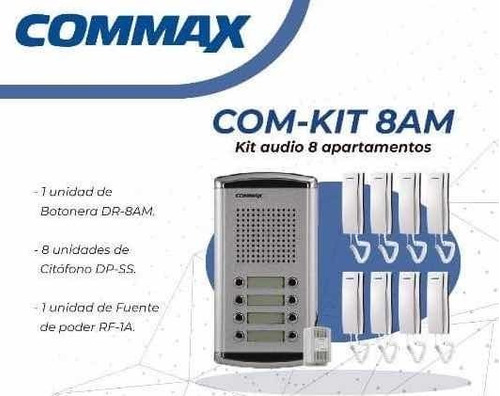 Intercom Commax De Audio Y Video Apartamentos Condominio