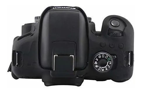 Funda De Silicona Compatible Con Canon Eos 750d Rebel T6i.