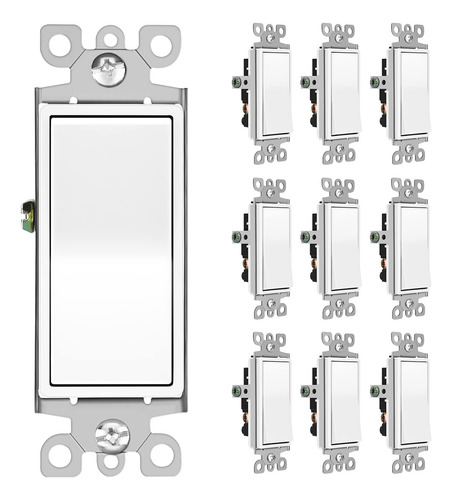 Dewenwils Interruptor De Luz De 3 Vias, Interruptor De Encen