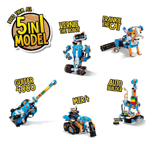 Lego Set De Robotica Para Construir Diferentes Modelos