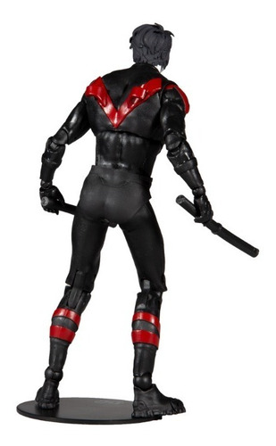 Imagen 5 de 8 de Nightwing Figura Colección Dc Multiverse Death Of The Family
