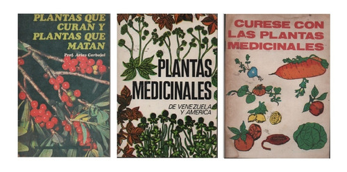 Libros3  Plantas Que Curan... - Plantas Medicinales Venezuel