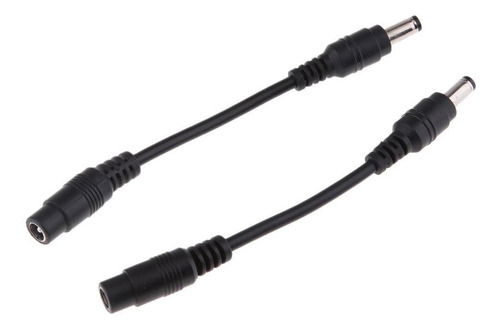 Adaptador De Conector De Alimentación De 2 Piezas De 5.5 X