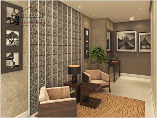 Imagem 13 de 15 de Lançamento! Apartamento Na Planta Com 2 Quartos No Centro De Bertioga. - Ap00265 - 69001116