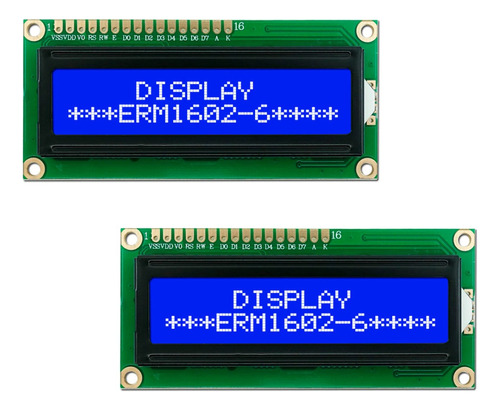 2 Pzas Display Lcd 16x2 1602a Arduino Pic Pantalla 1602