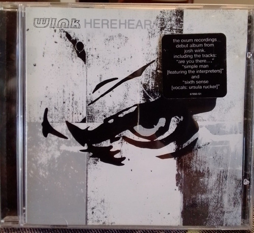 Cd Wink Herehear Ft. Trent Reznor 1998 (Usado)